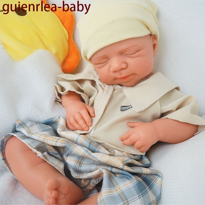 19.68” solid silicone doll silicone reborn doll silicone boy doll toys gifts