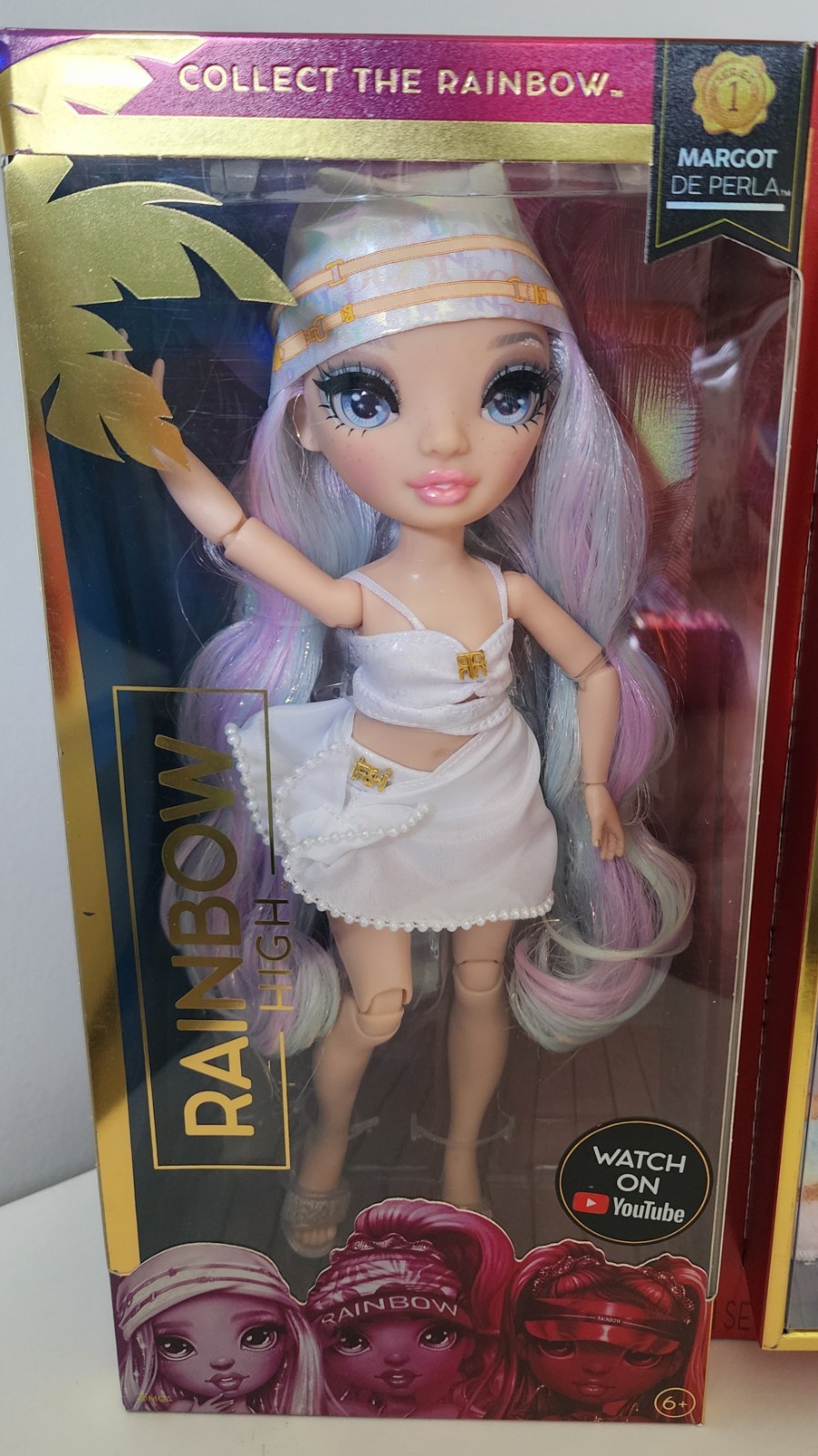 MARGOT DE PERLA Rainbow High Pacific Coast Fashion Doll Opal Pool 578406
