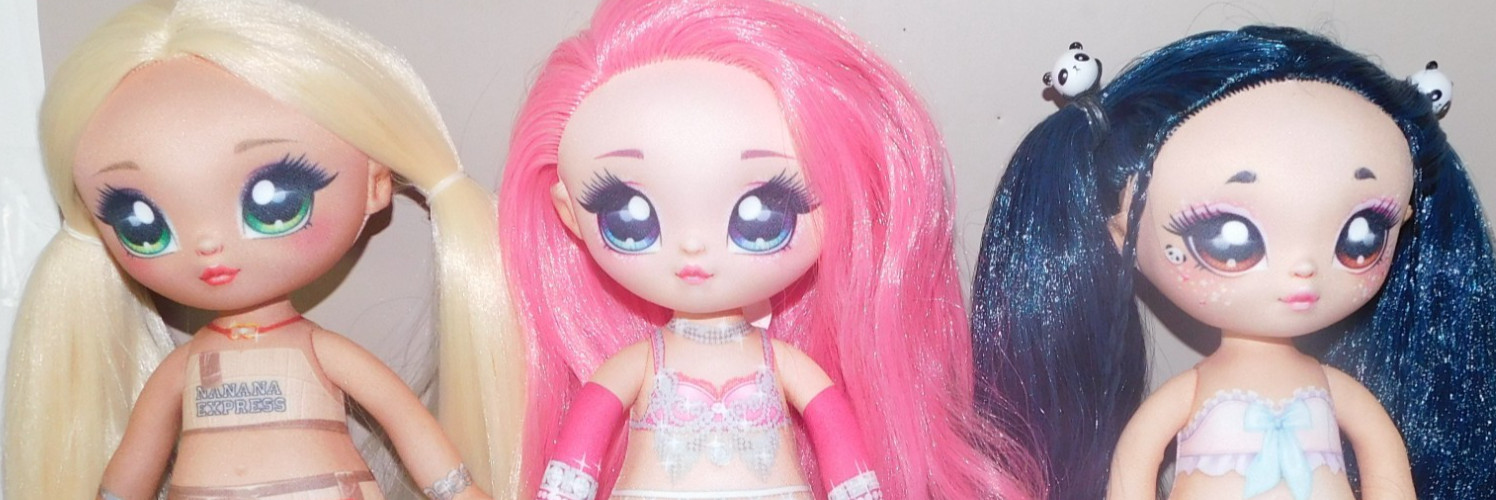 LOT 3 NA NA NA SURPRISE 11″ DOLL COCO VON SPARKLE GRETCHEN RACCOON WINNIE PANDA
