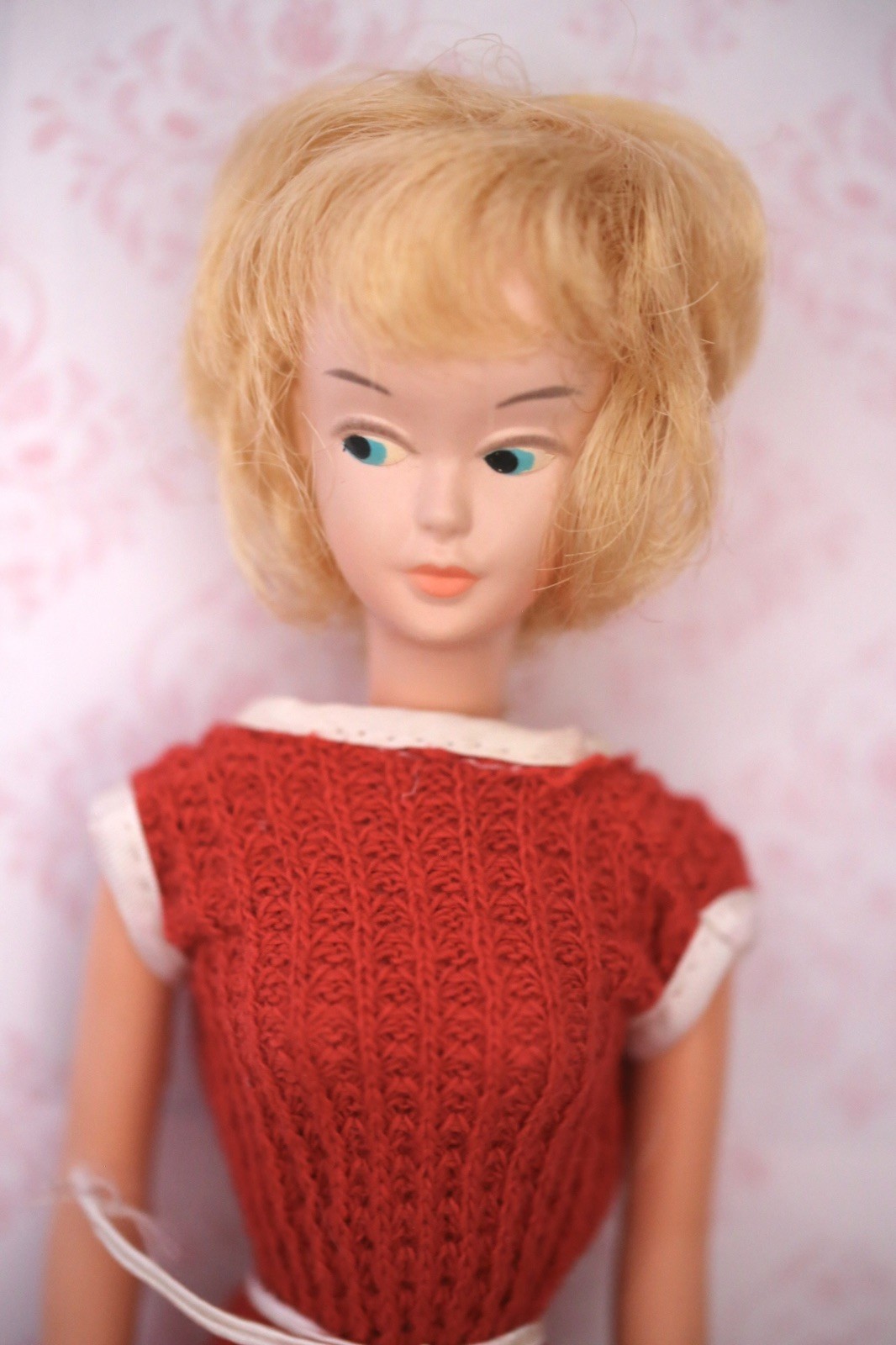 Vintage Mary Makeup Doll In Original Dress American Character