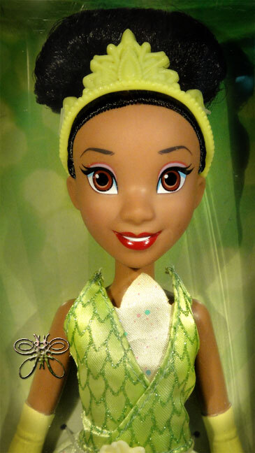 IN STOCK Disney Hasbro Princess Royal Shimmer Tiana and the Frog Doll C-031G