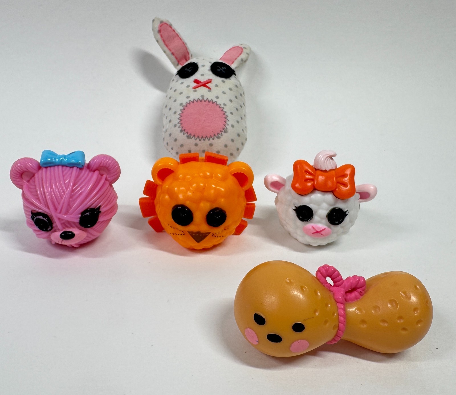 Lalaloopsy Pet Lot Sheep Rabbit Lion Bear Peanut MGA