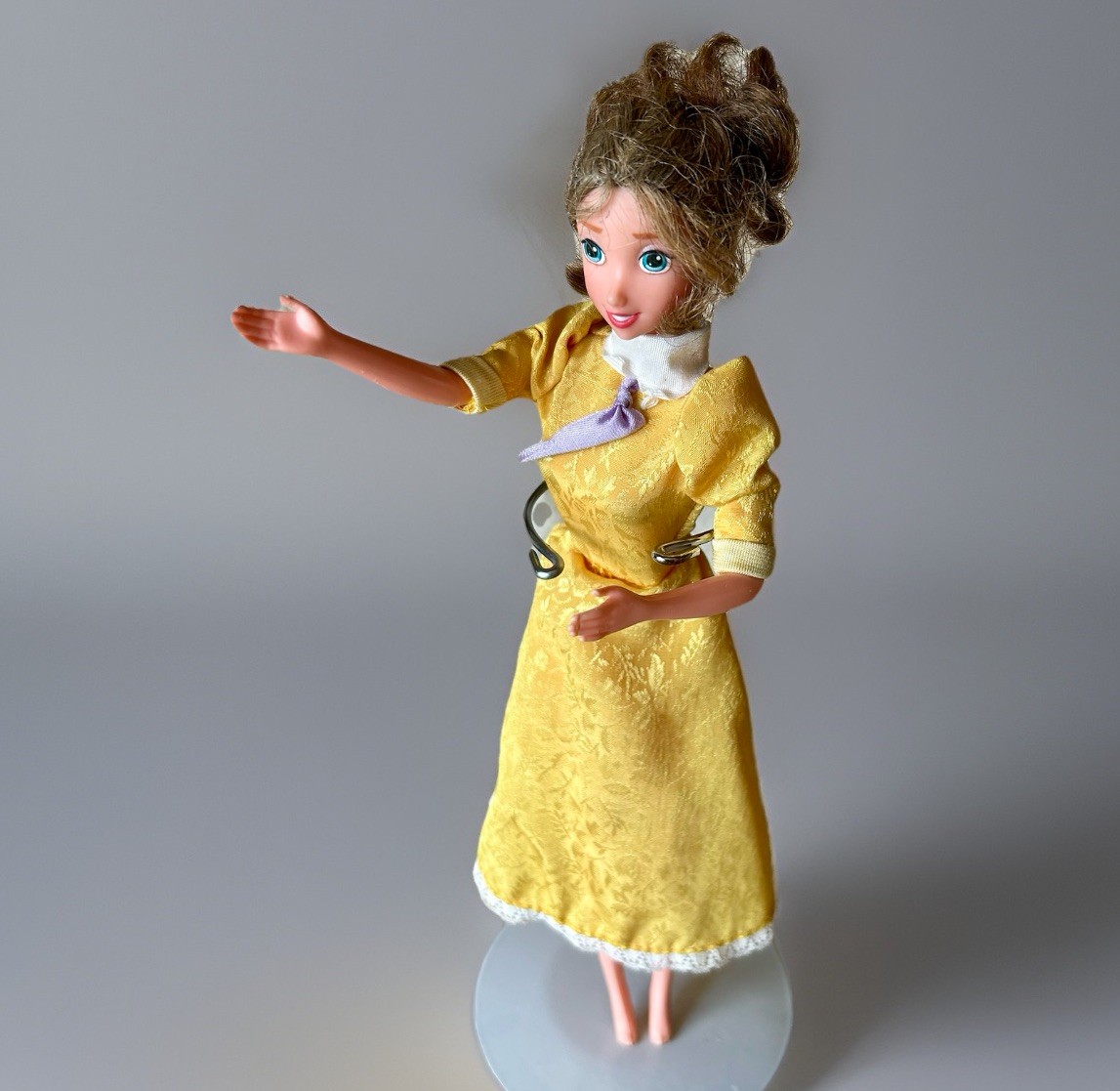 VTG Disney Tarzan Movie Barbie Jane Burroughs Doll 11.5″ 1966 Indonesia C Dress