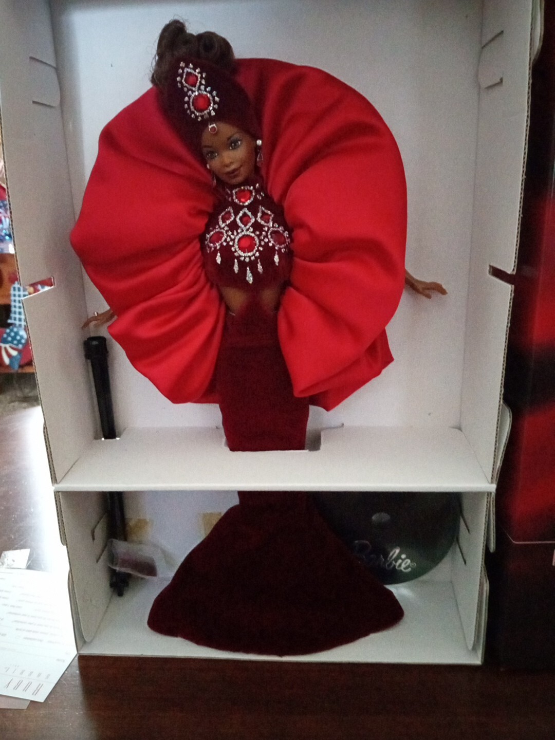 Ruby Radiance Jewel Essence Collection Bob Mackie Barbie Doll 1996 Mattel #15520