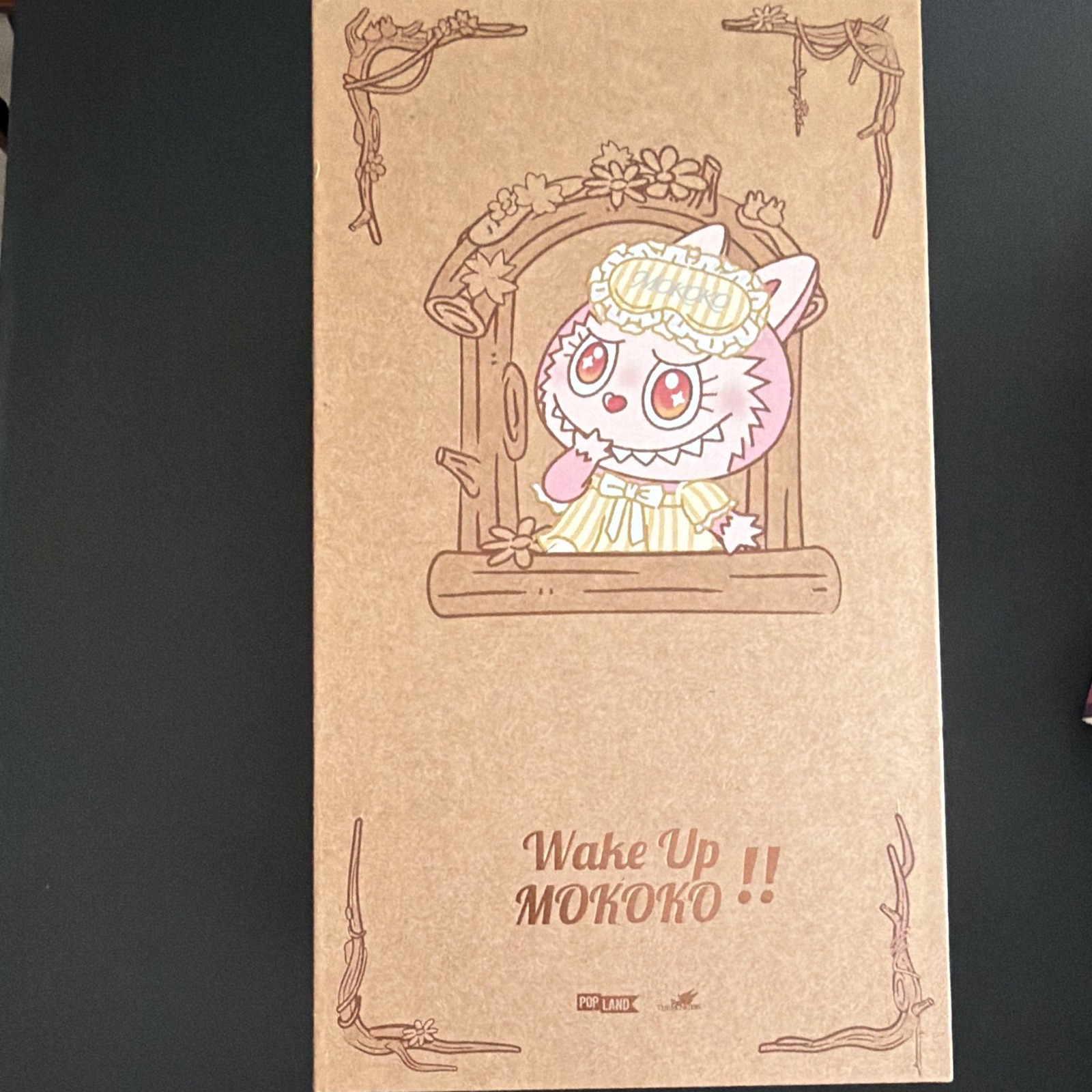 POP MART THE MONSTERS Wake Up MOKOKO Plastic Figure Original Opened Box