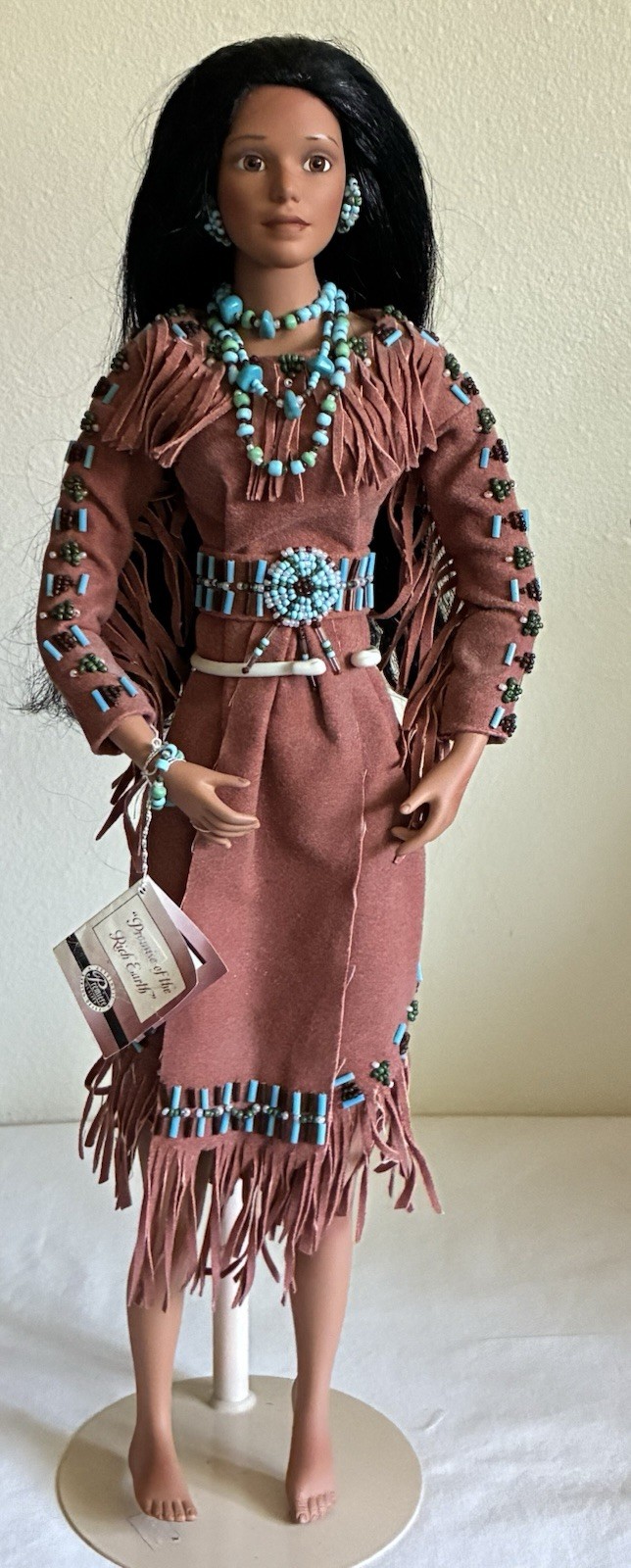 Ashton Drake Doll Promise of the Rich Earth Native American Judy Belle Stunning