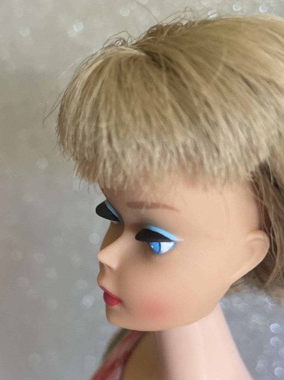 RARE- Silver Ash Hair – HIGH COLOR American Girl Barbie w/OSS/dress-BEAUTIFUL