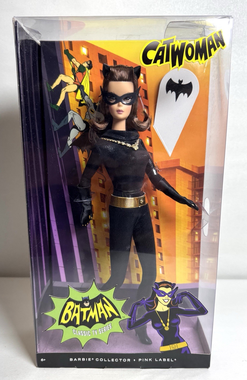 Barbie Collector Pink Label “CATWOMAN” Julie Newmar Batman Classic TV Series