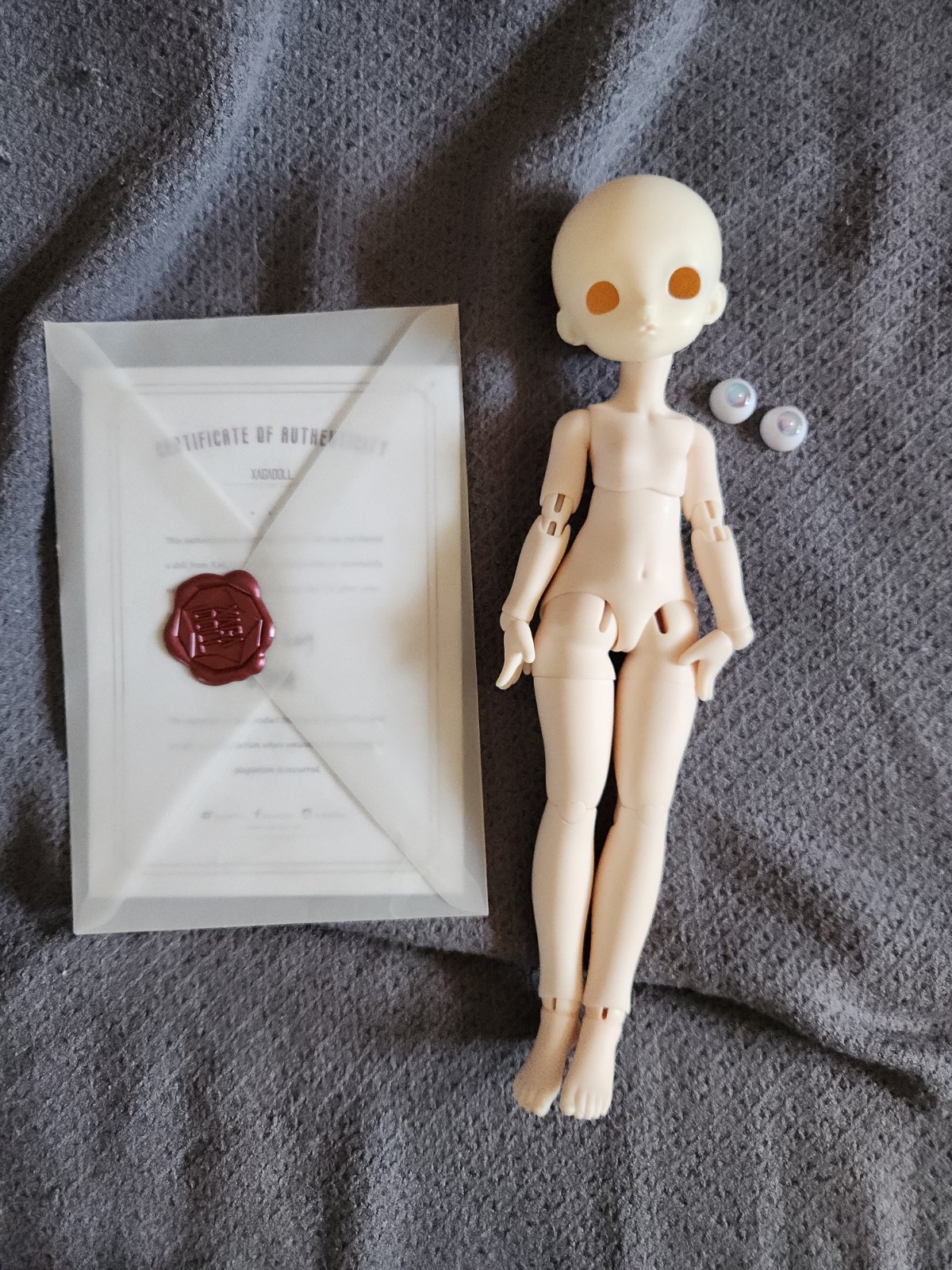 Legit with COA and Eyes Xaga Doll Malt Sugar Mature1/6 BJD