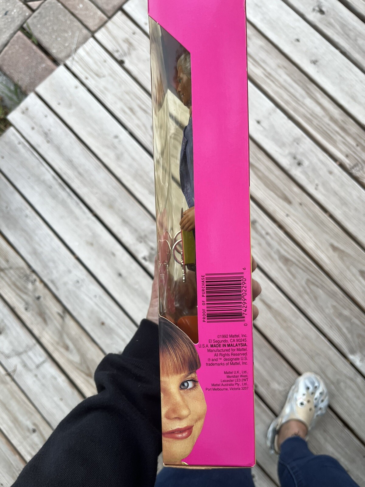 1992 Earring Magic Ken Doll #2290 in Barbie Movie Recalled Gay NRFB Mint in Box