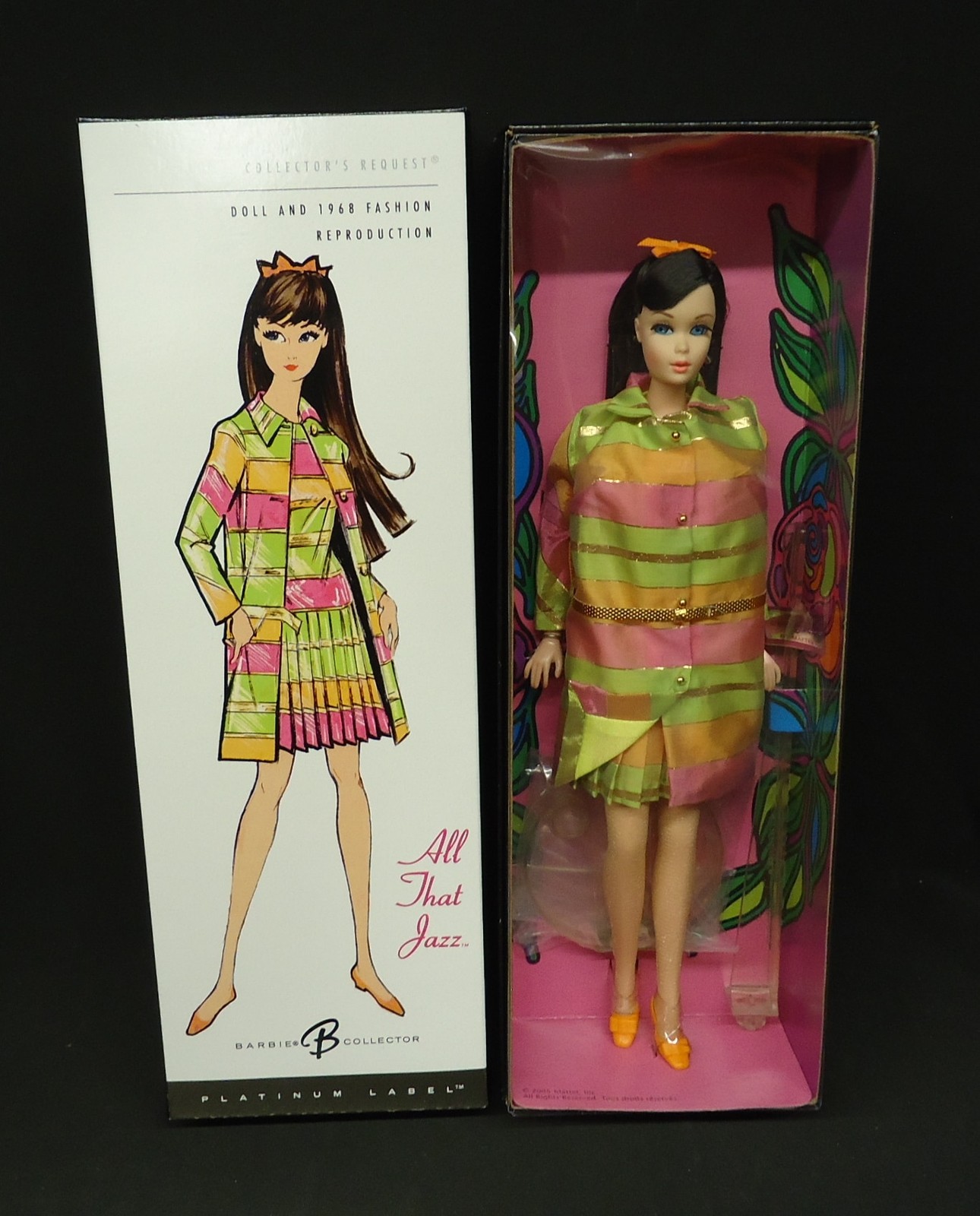 MATTEL Barbie All That Jazz Platinum Label Collector Fashion Doll Reproduction