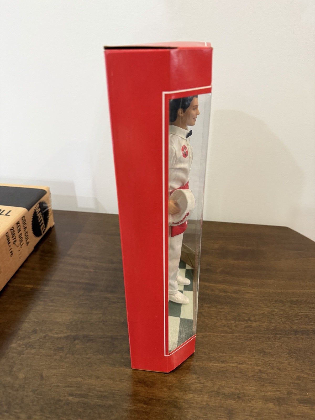 Coca Cola KEN Doll Collector Edition 2000 Soda Fountain Waiter #25678