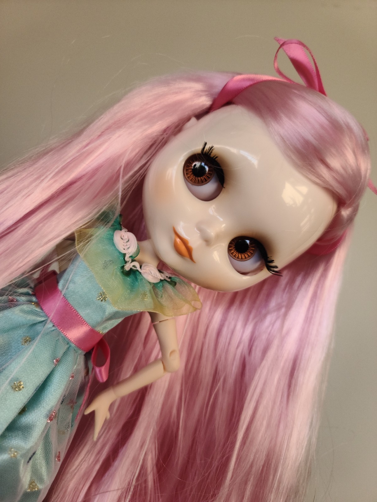 Blythe Doll 12″ Pink Hair US SELLER