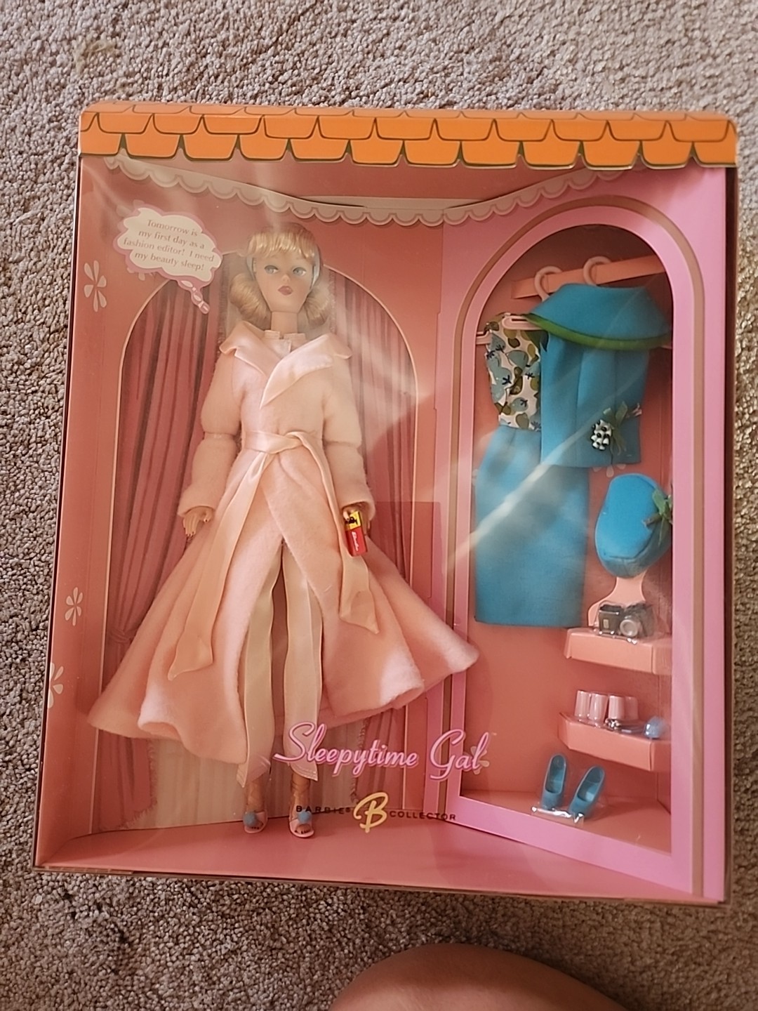 NRFB 2006 Mattel Sleepytime Gal Barbie Doll Reproduction K7938 Limited Ed.5900