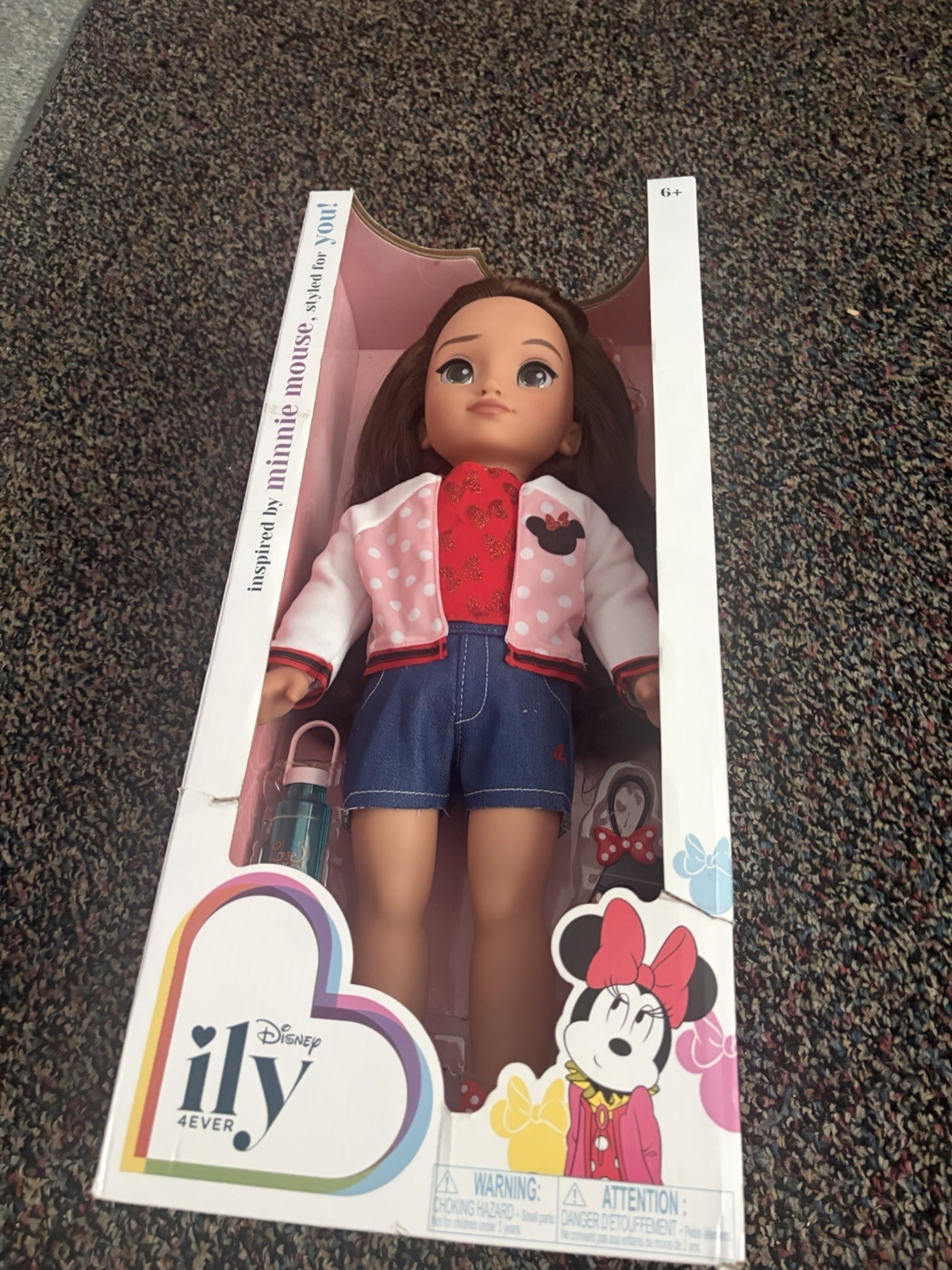 Disney ILY 4Ever Disney 18″ Brunette Doll Minnie Mouse Inspired Free Shipping