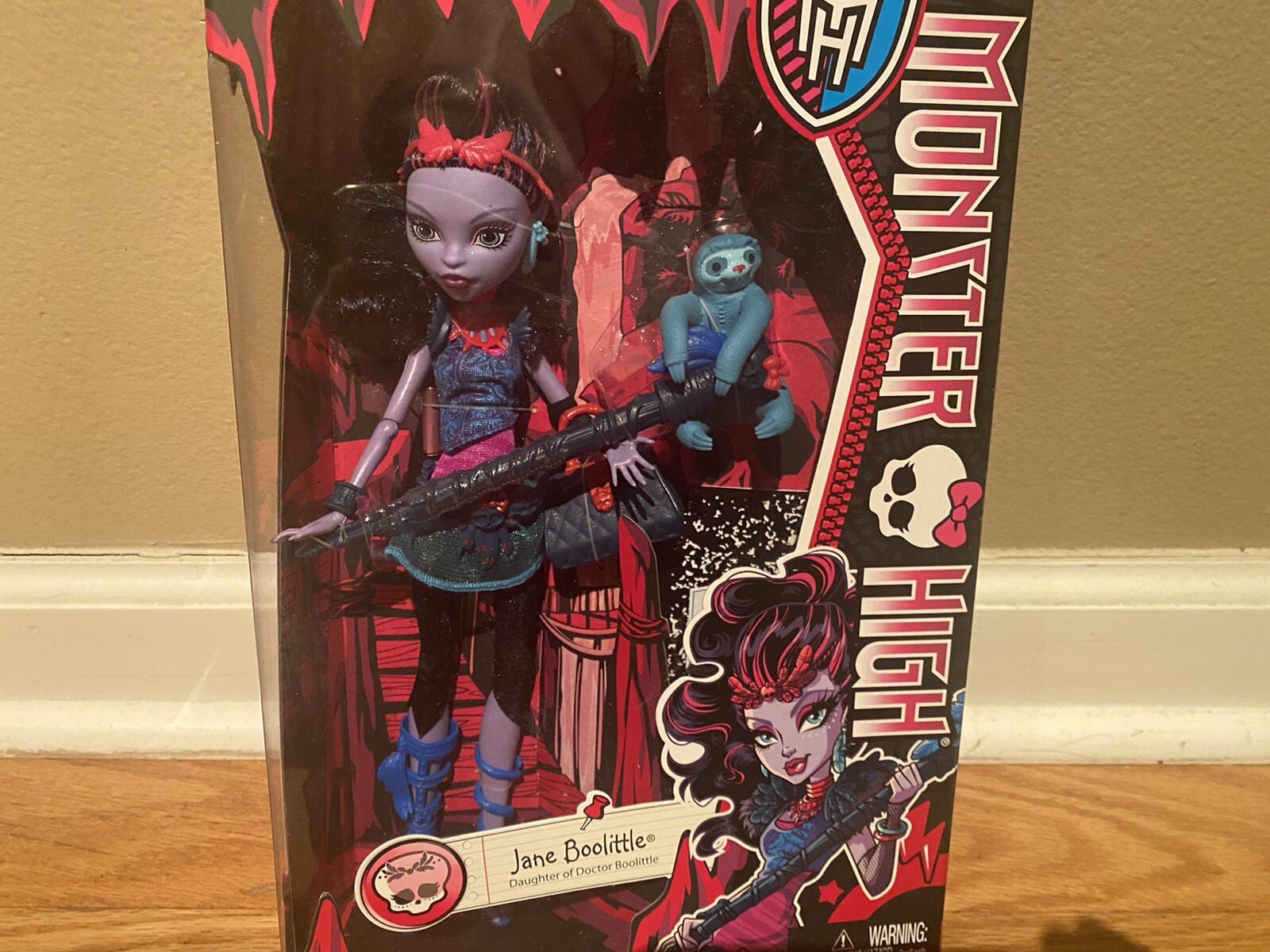 Monster High First Wave Jane Boolittle *NIB*!! RETIRED!!