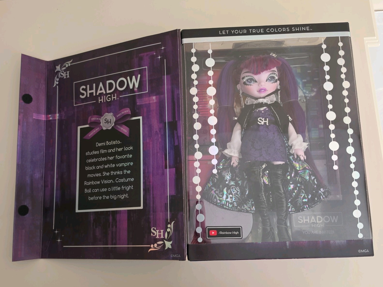 Shadow High Rainbow Vision Costume Ball – Demi Batista Limited Edition 11″ Doll