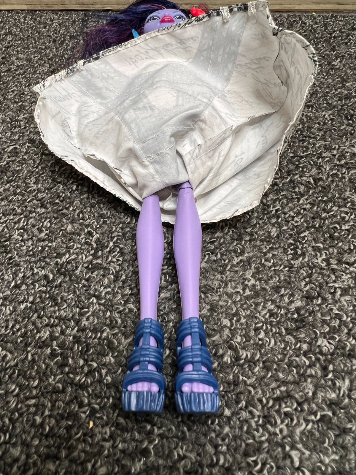Monster High Jane Boolittle First Wave Doll Mattel 2008 As Shown – Incomplete