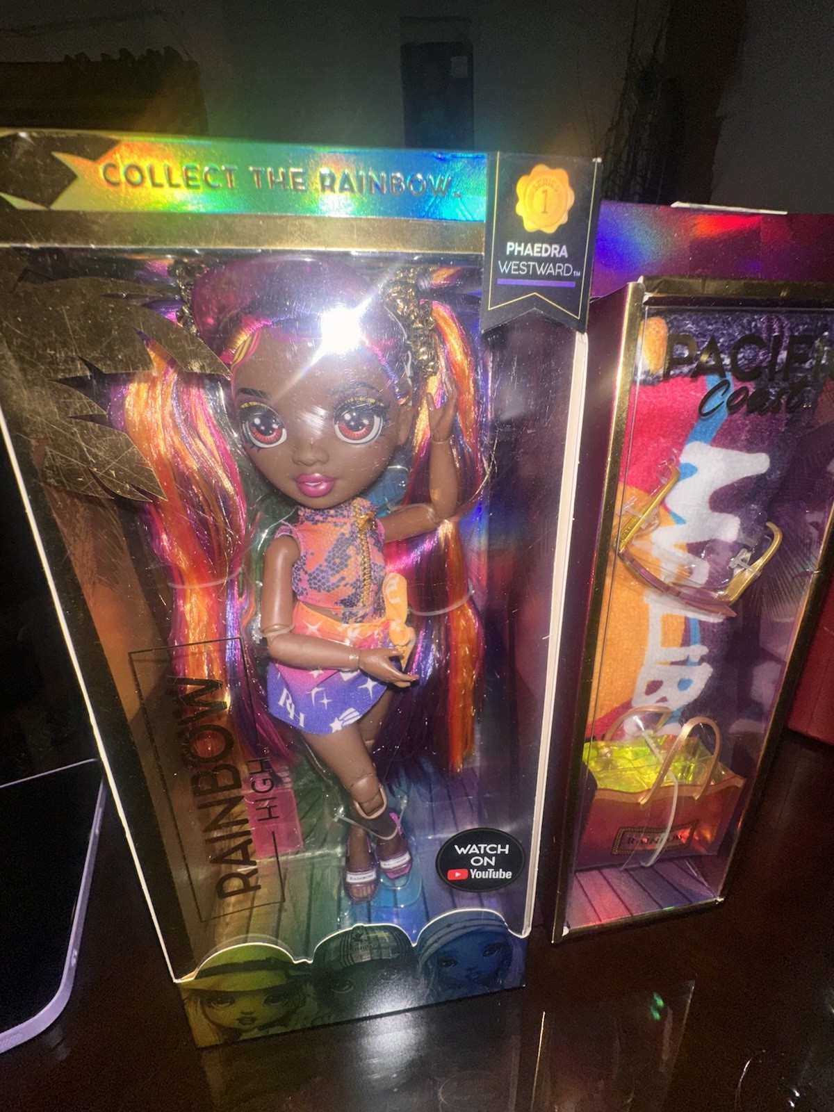 Rainbow High Pacific Coast Phaedra Westward Fashion Doll 2021 Beach New In Box