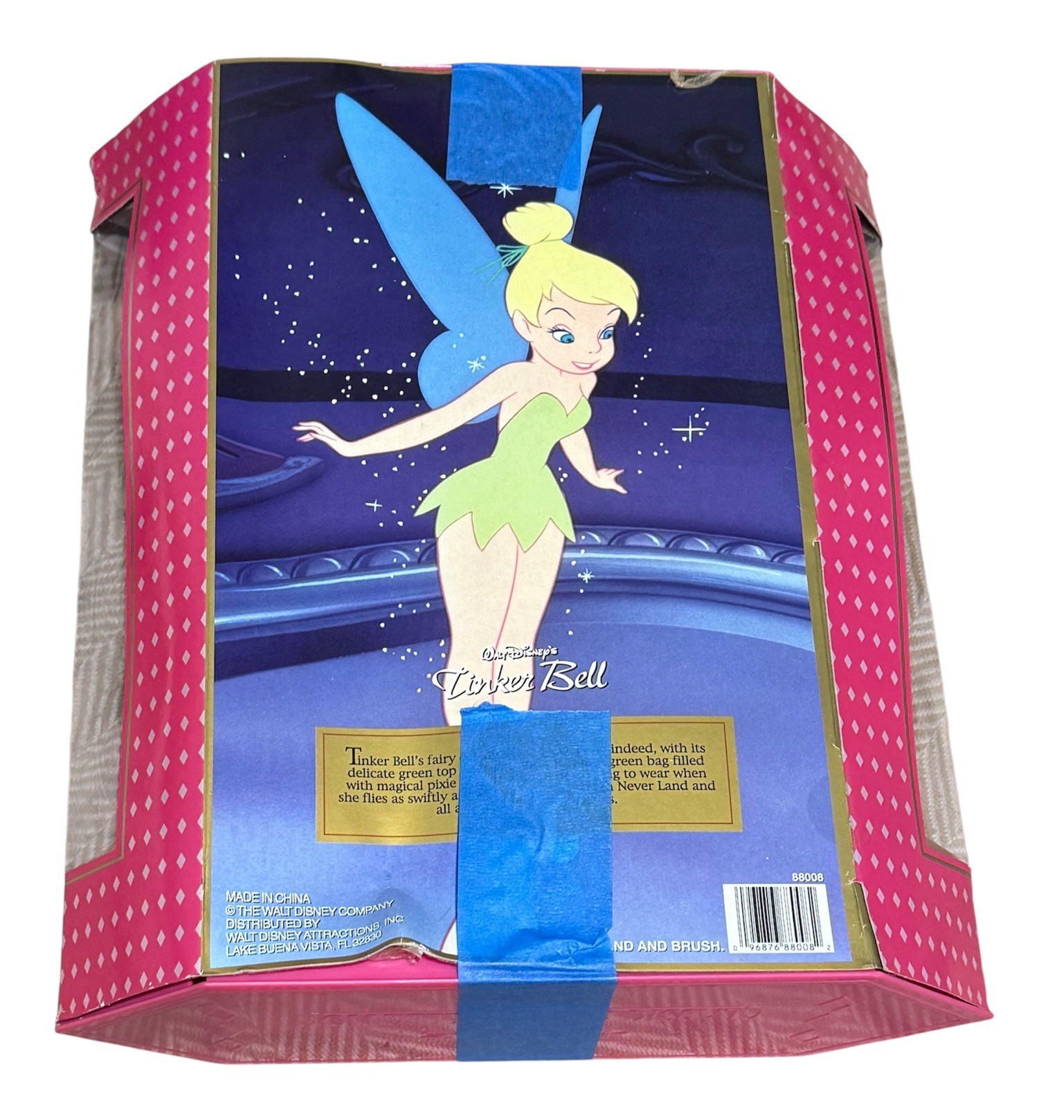 Disney’s Classic Doll Collection Tinker Bell Barbie Damaged Box Disney