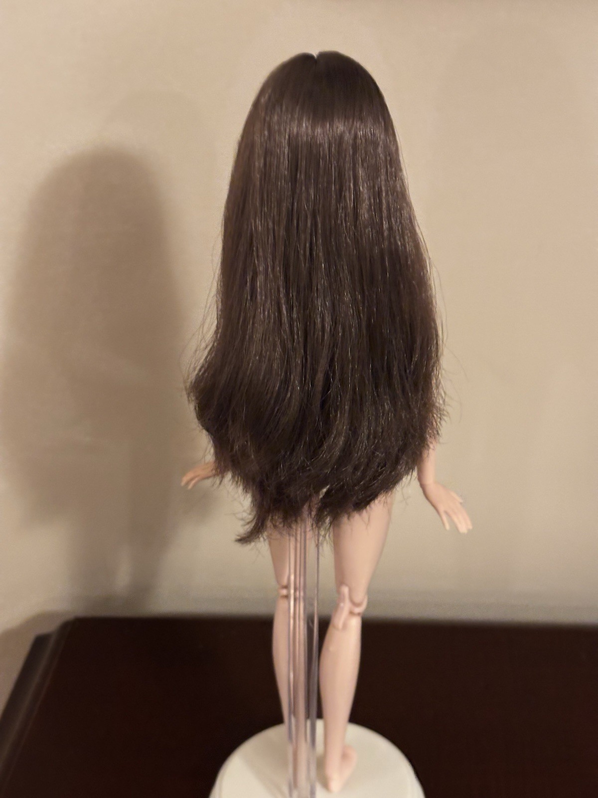 2026 Barbie Basics Model 06 Neutrals Series Barbie OOAK Blonde Reroot (Partial)