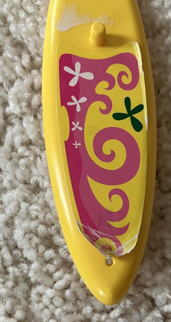 PinyPon surfboard Caravan Mini Van accessory replacement Juego Piny Pon GUC!!