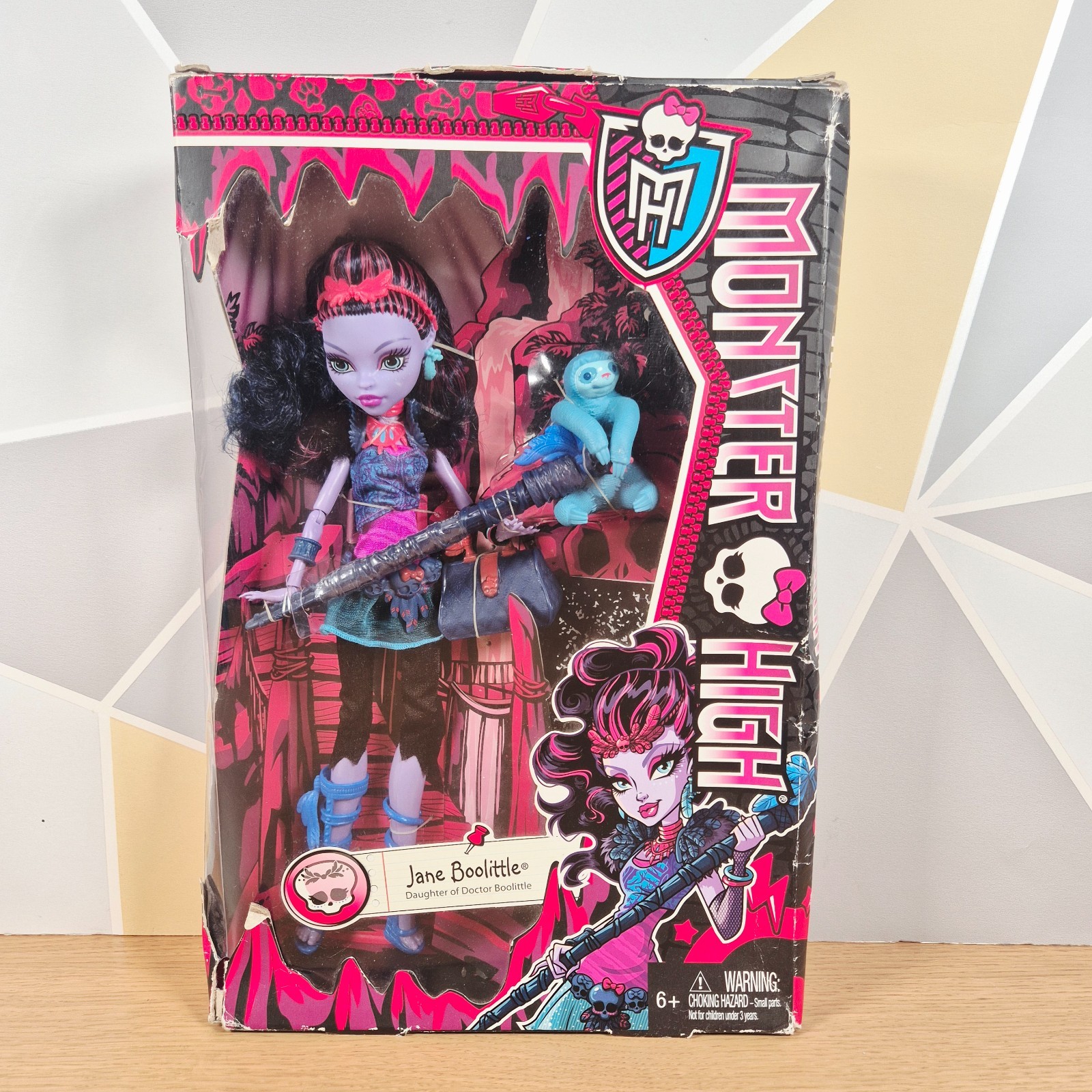 Jane Boolittle Doll Daughter of Doctor Boolittle Monster High 2013 Mattel – NIB