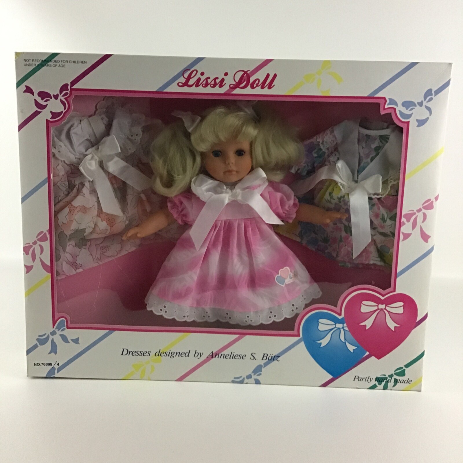 Lissi Doll 76899 Two Hearts Collection Baby Doll Anneliese Batz Collectible New