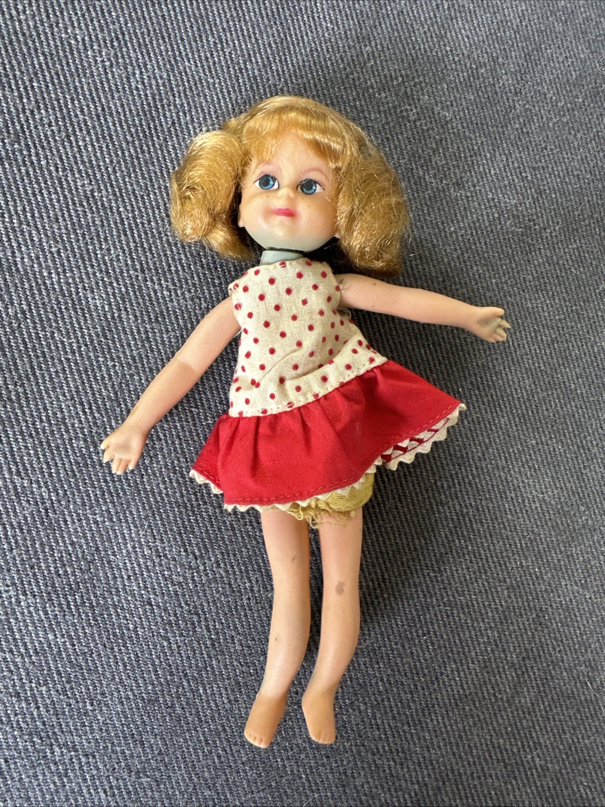Vintage Family Affair Buffy Bendable Doll 6in Original Outfit Blonde
