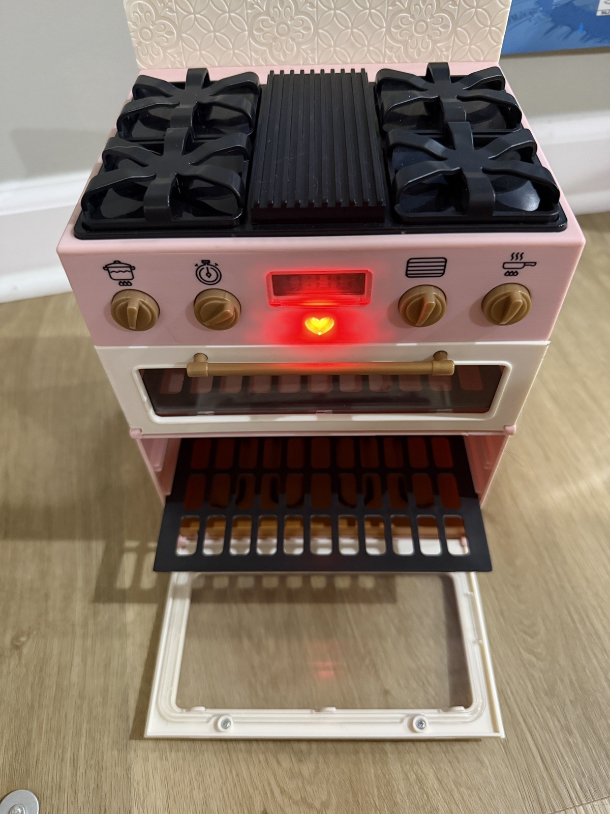 Our Generation 18” Doll Make And Bake Stove Pretend Kitchen Fits American Girl