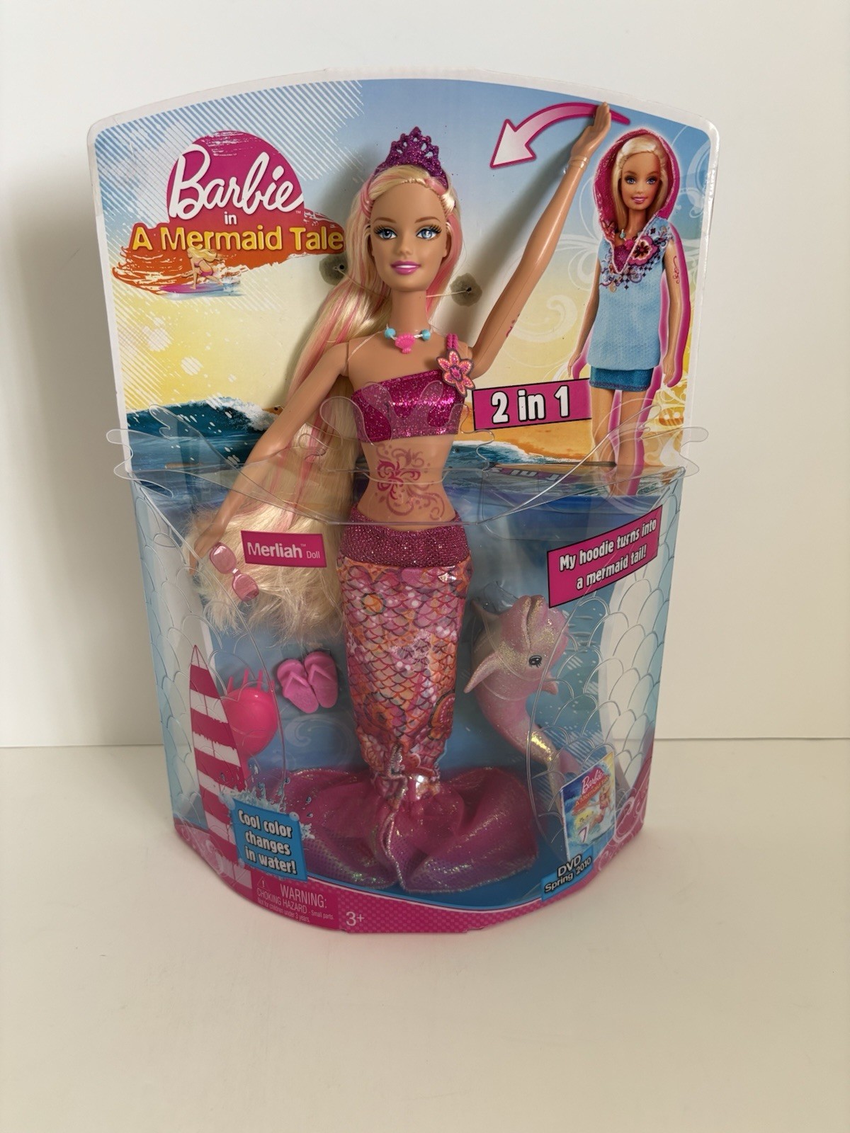 2009 Barbie In A Mermaid Tale Merliah 2 In 1 #R4136