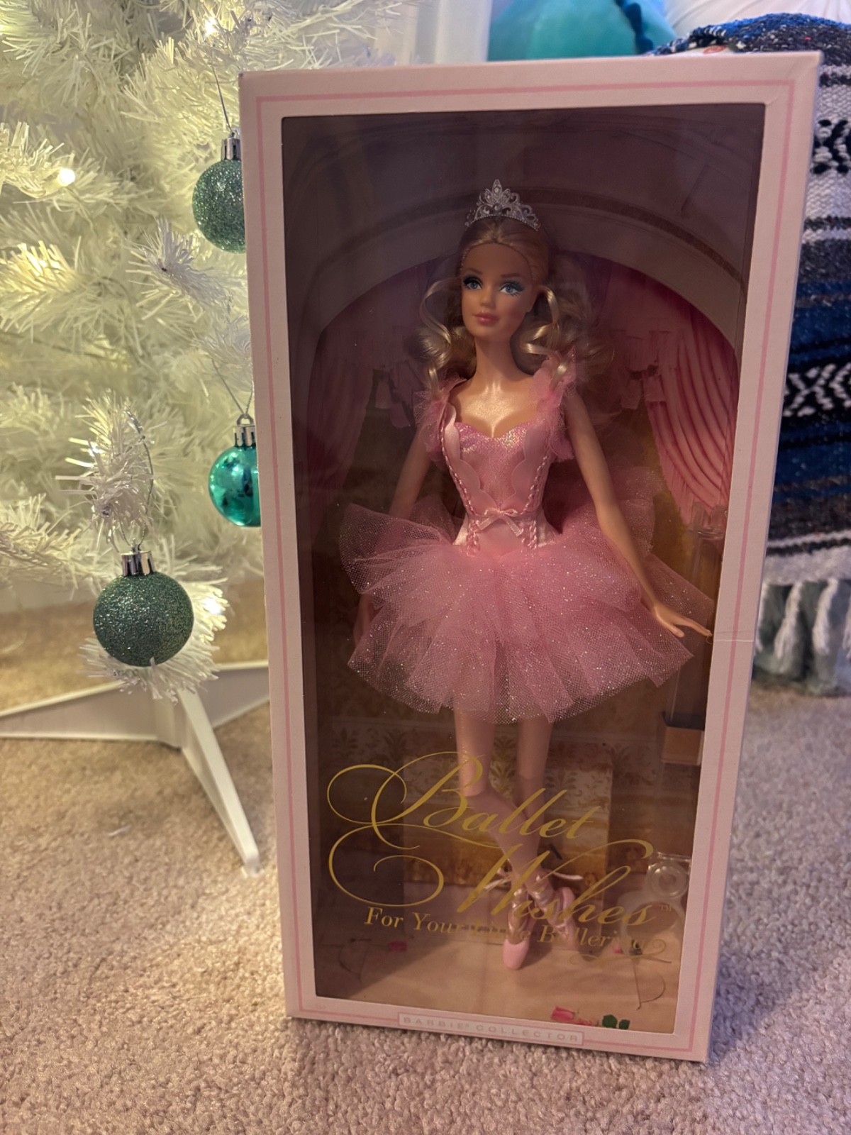 Rare Ballet Wishes Barbie Doll Barbie Collector Series 2012 Mattel X8276 NRFB