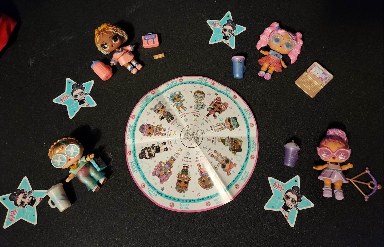 LOL surprise dolls LG used lot- several sets+ big BB + RC Wheelz included