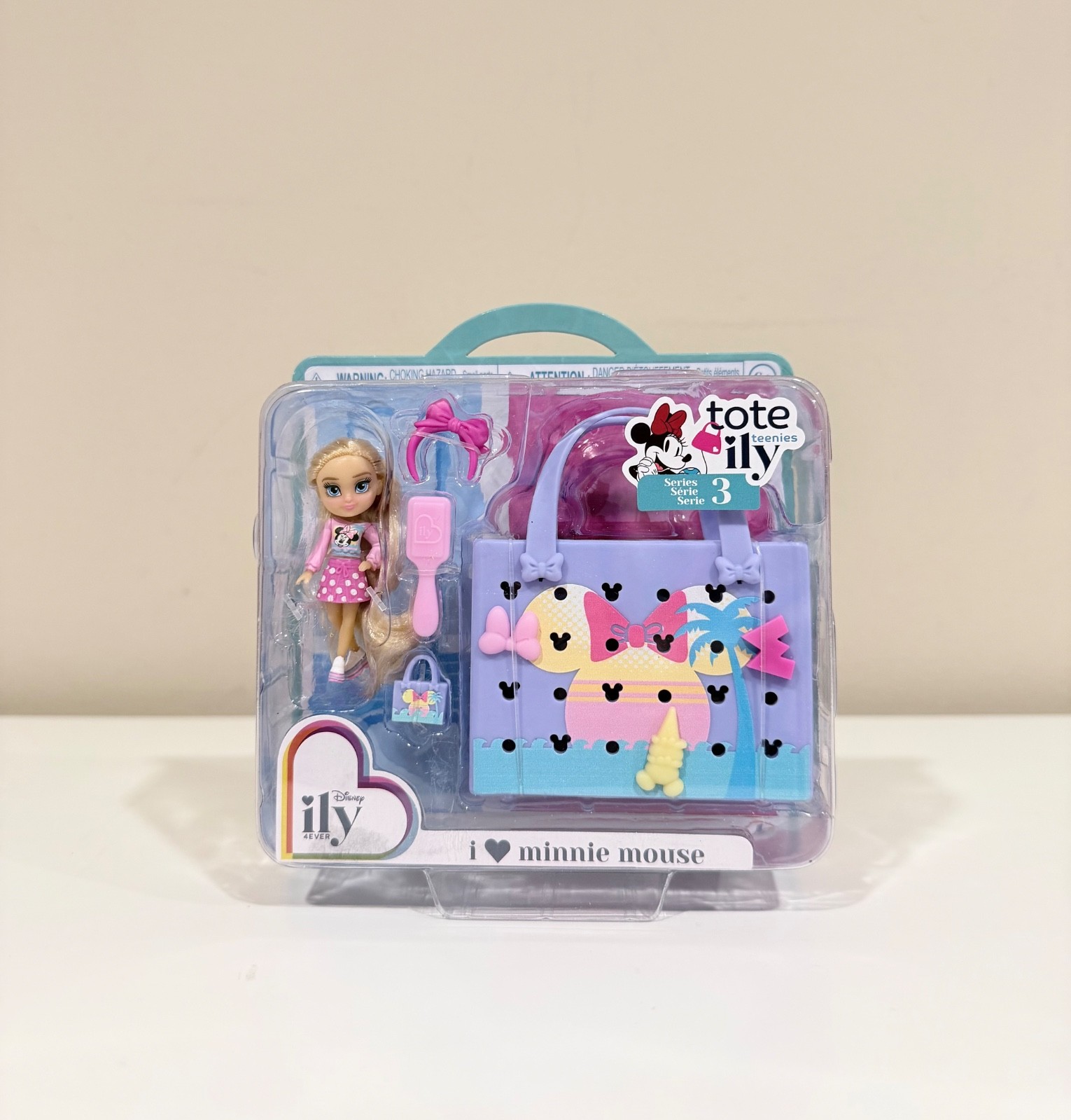 Disney ILY 4Ever Tote Teenies Series #3 i ❤️ Mini Doll & Backpack You Choose NEW