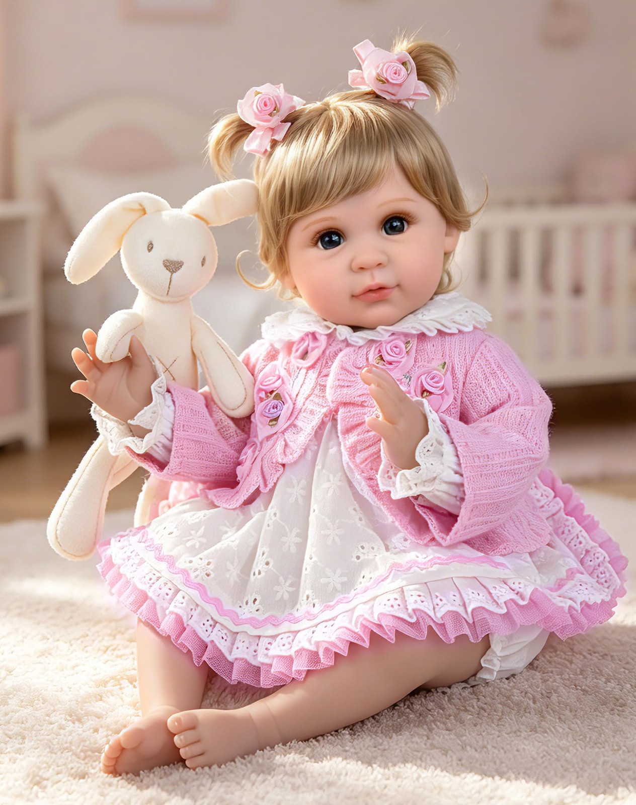 Reborn Baby Dolls 22 Inch – Realistic Baby Doll for Kids 3+ Years – Lifelike …