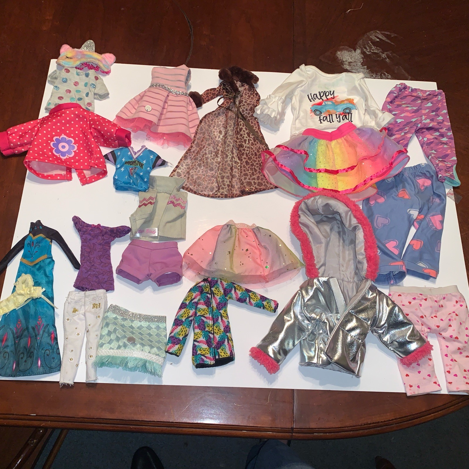 Glitter Girls 14″ Doll Clothes Barbie Dress Shirt Skirt & Shorts H
