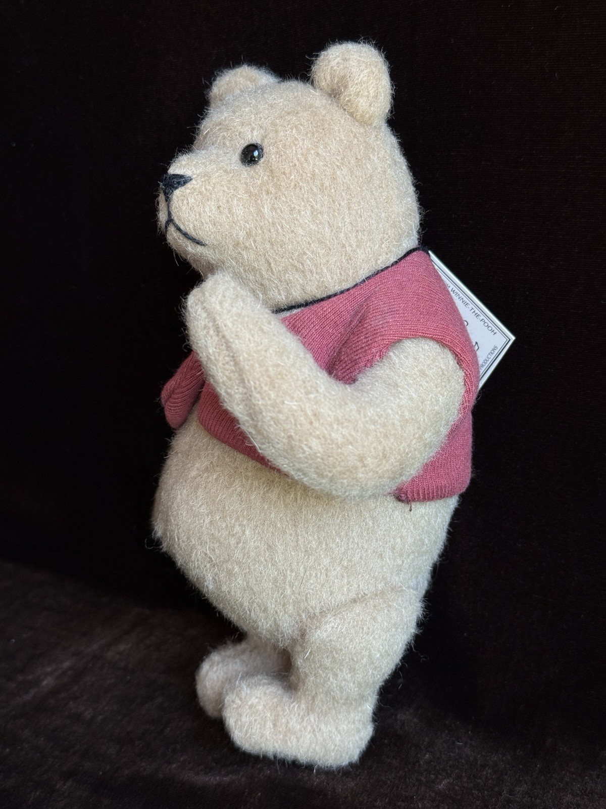 John Wright 8” Winnie the Pooh Cloth Felt Doll LE 2500
