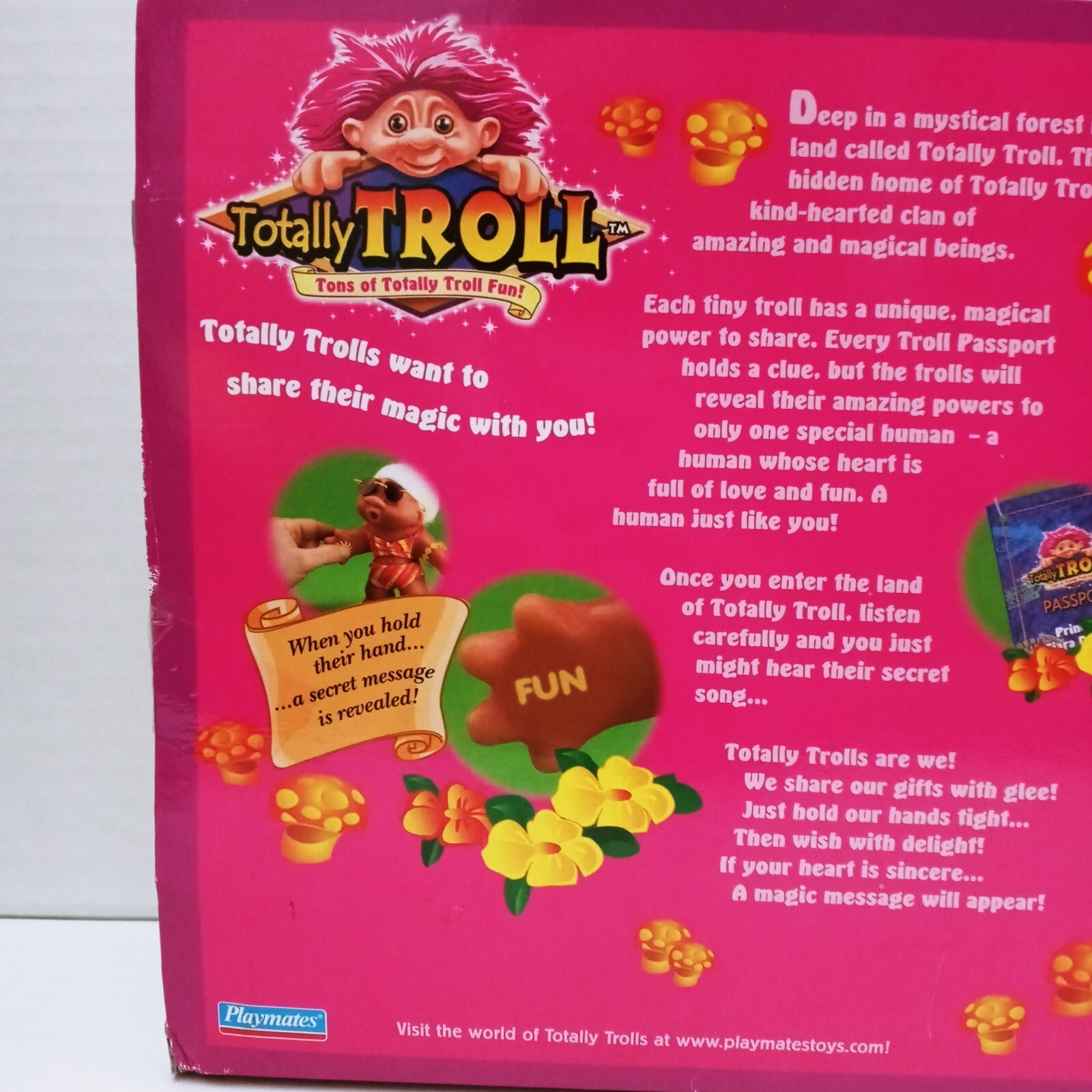 Totally Troll King Azul & Queen Ruby 2001 New in Package Vintage NOS Playmates
