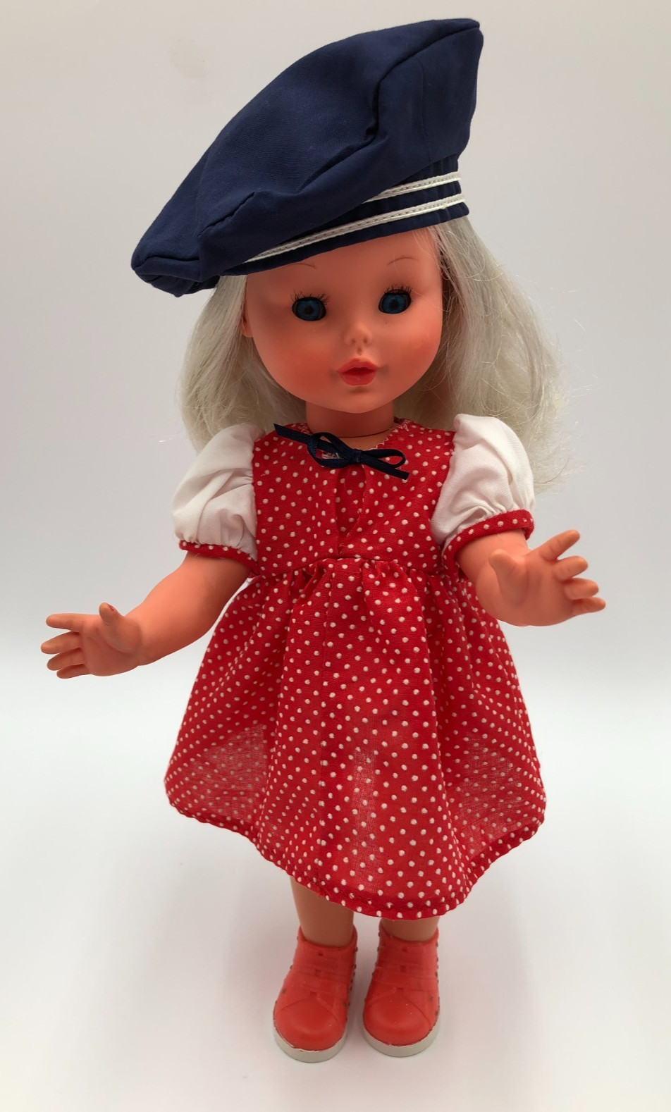 Vintage Furga Arianna Doll Italy 7101 Blue Eyes 14″