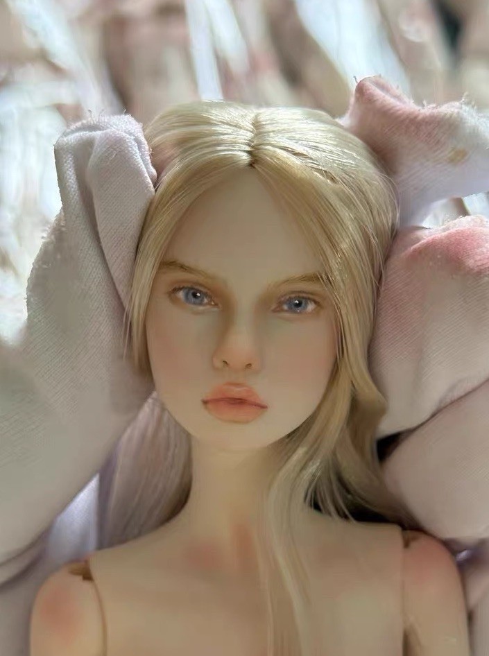 OOAK 12 Inch Repaint Custom Art Nude Doll~ Similar to Poppy Parker Head Figure