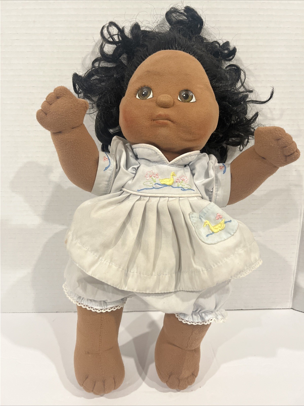 1985 Vintage My Child Doll By Mattel African American With Outfit Very Clean