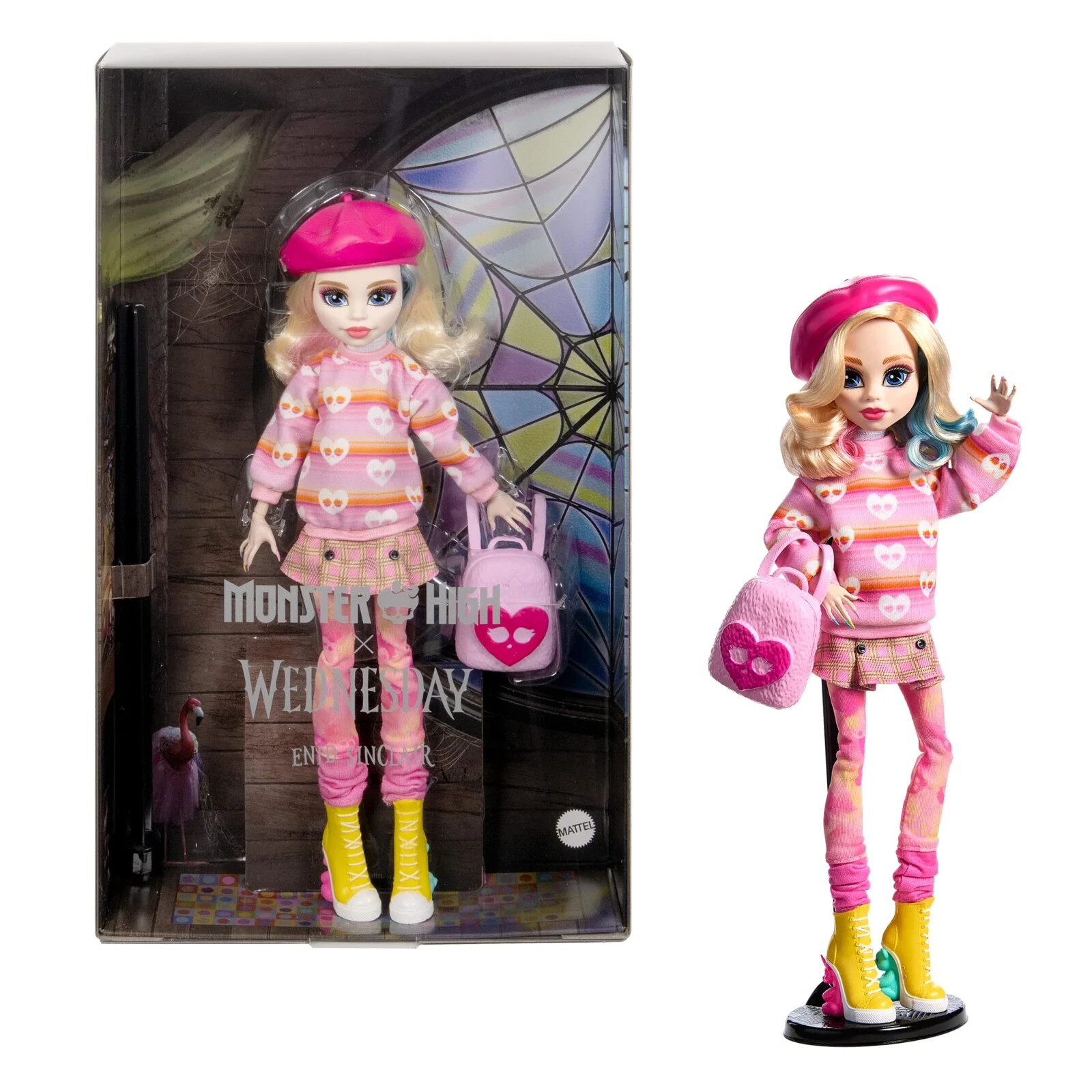 ❤️?NEW! Monster High X Netflix Wednesday – Enid Sinclair