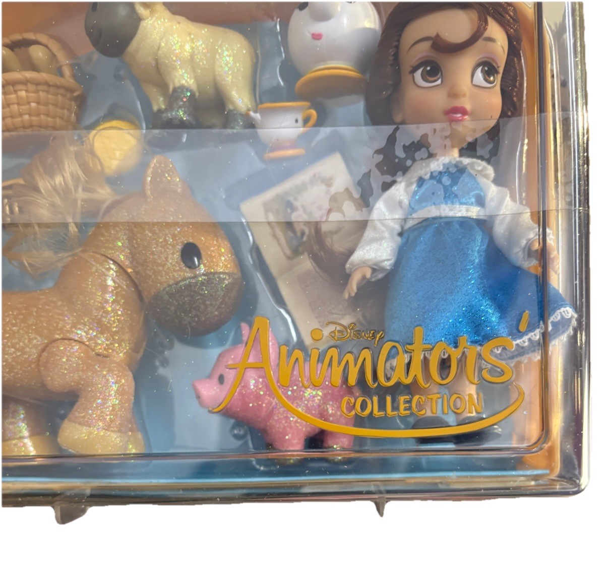 Disney Animators’ Collection Belle Mini Doll Playset Brand New