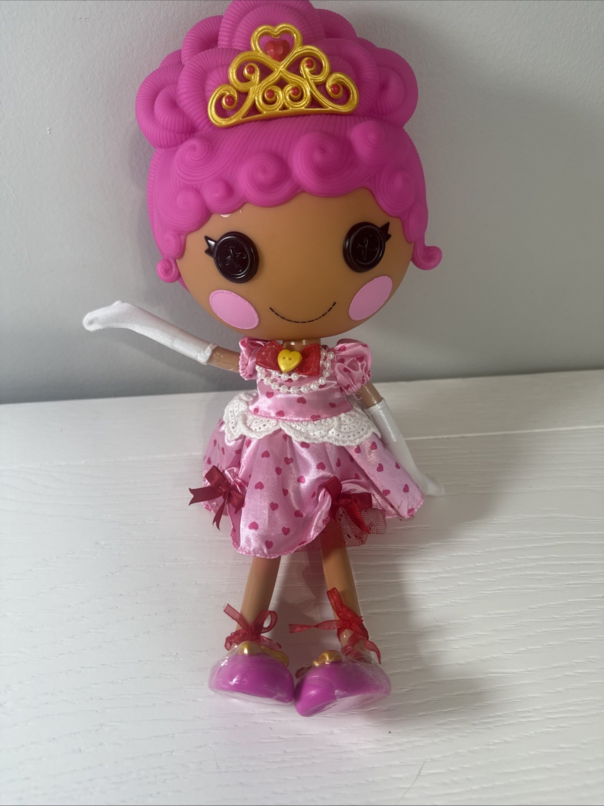 Rare Lalaloopsy Princess Sew Royal Set Big sister Doll 2013 MGA Doll WITH SHOES