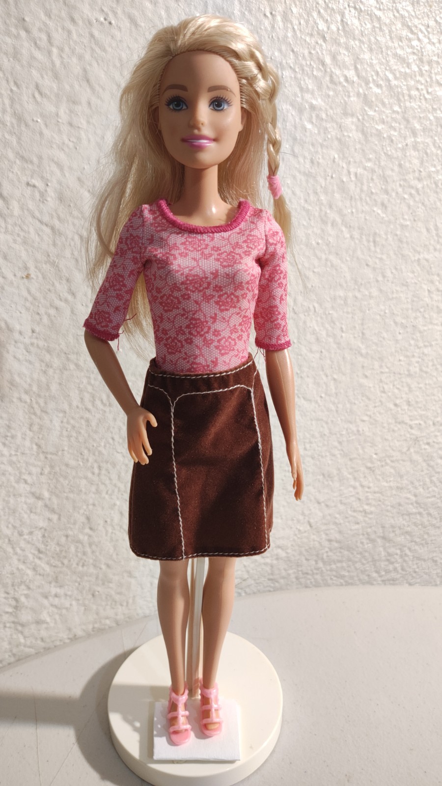 Mattel Barbie Doll with Shirt Skirt and Shoes 2020s Millie Face Sculpt