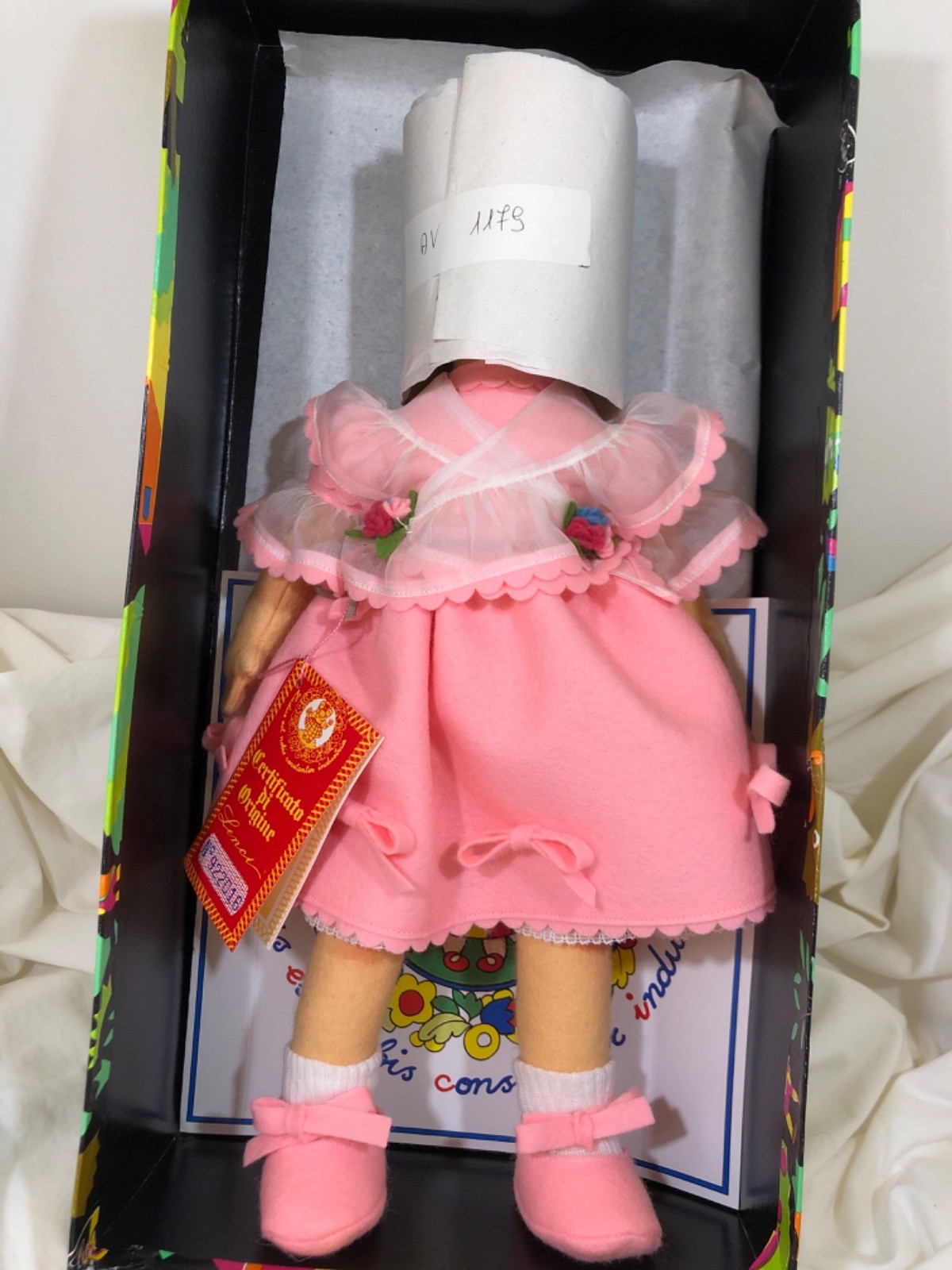 Lenci Loretta 14″ Signed by Mr. Garella NIB Mint Condition AV1179