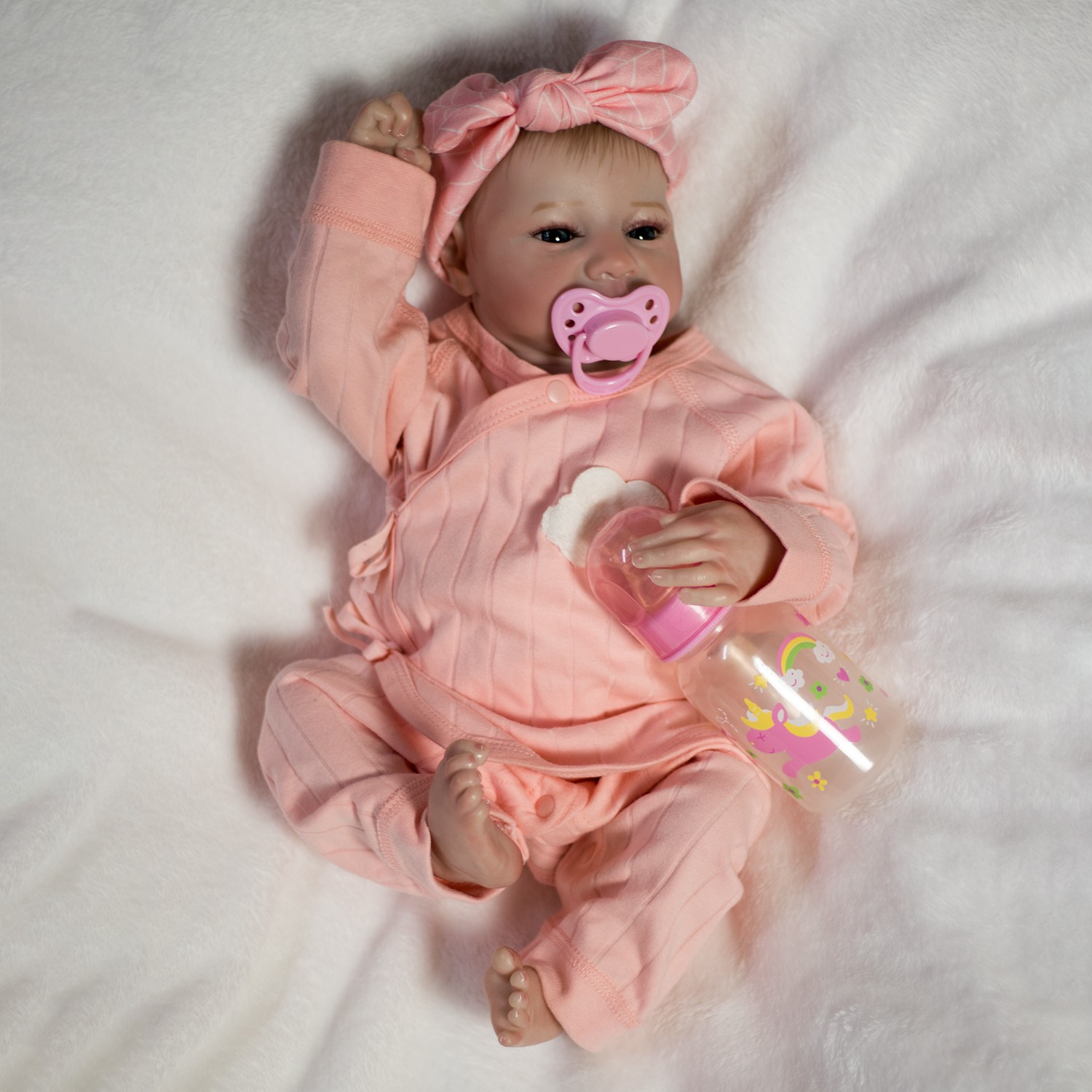 Realistic Reborn Dolls Twins Vinyl Silicone Waterproof Newborn Baby Boy&Girl Toy