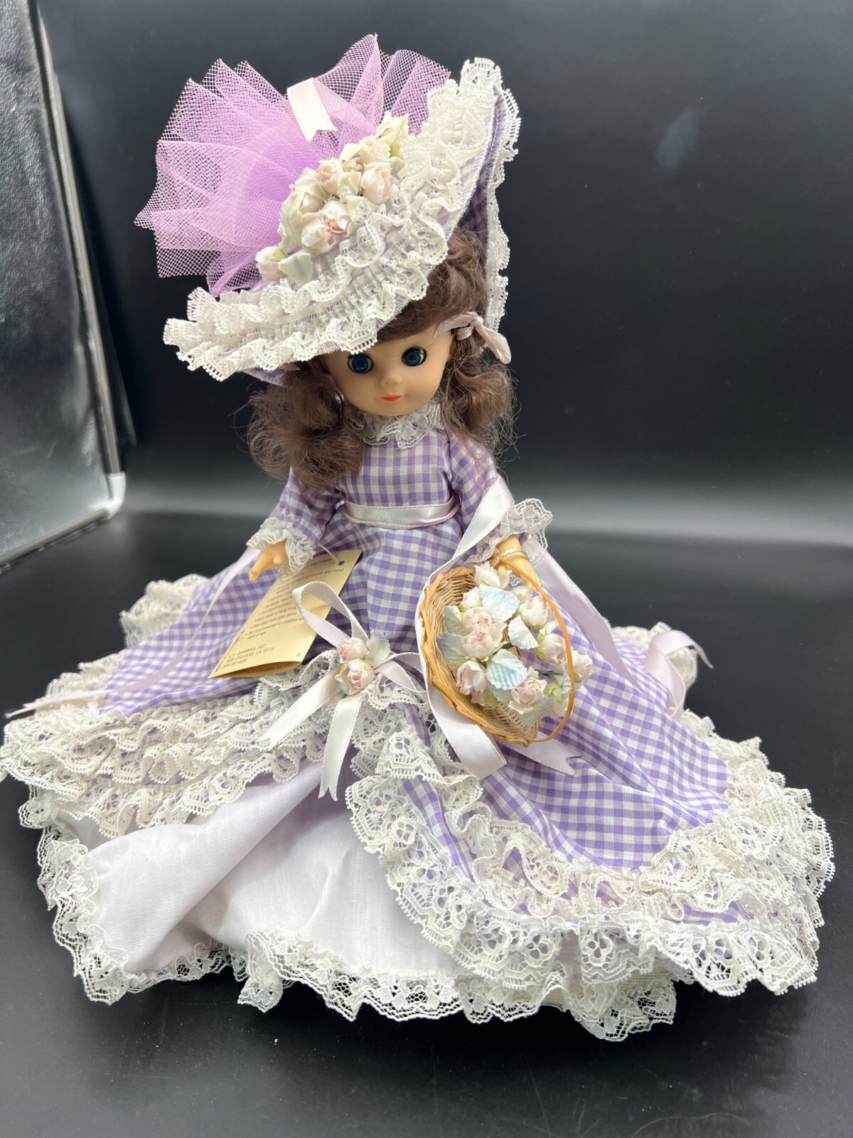 11″ Gambina “Scarlett” Doll # 406 Garments made in New Orleans 1975