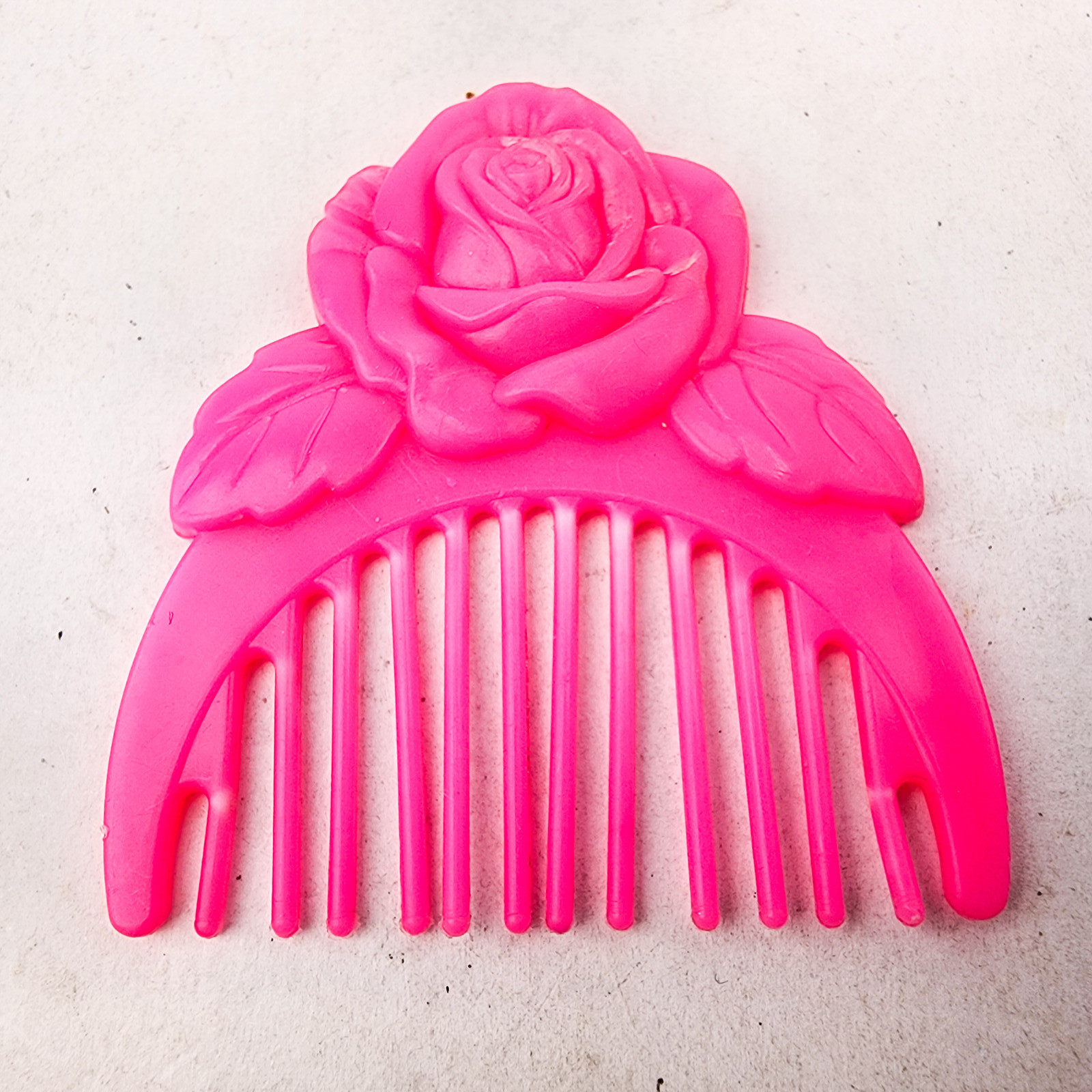 Vintage Maxie Fashion Doll Dance n Romance Pink Hair Comb with Rose Replacement