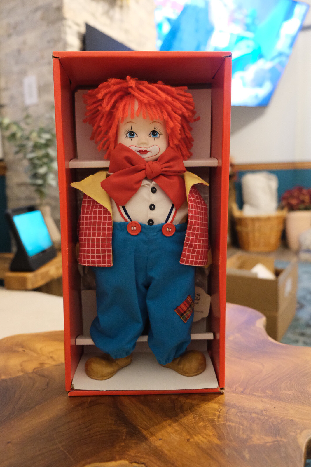 CHIPS Musical Porcelain doll – Original Box w Tags.
